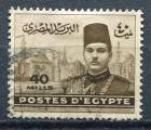 Timbre EGYPTE Royaume 1939 - 45   Obl   N 214   Y&T  Personnage  