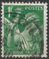 FRANCE - 1939/41 - Yt n 432 - Ob - Type Iris 1,00 F vert