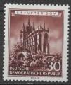 ALLEMAGNE (RDA) N 233 *(ch) Y&T 1955 Edifices historiques (Cathdrale d'Erfurt)