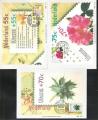Netherlands - MAX 1988 1-3  stamp exhibition / exposition philatlique