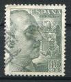 Timbre ESPAGNE 1949 - 50  Obl  N 790A  Y&T   Personnages 