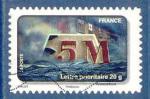 N405 Fte du timbre - l'eau - Inondation autoadhsif oblitr