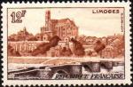 FRANCE - 1955 - Y&T 1019 - Limoges, le pont et la cathdrale - Neuf**