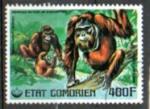 Comores Yvert PA N118 Oblitr 1976 Singe Orang-outang