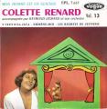 EP 45 RPM (7")  Colette Renard  "  Mon homme est un guignol  "