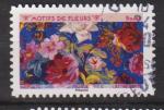 FRANCE  YT N ° 1993 oblitéré cachet rond  - Motifs de fleurs 