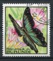 Timbre Rpublique du BURUNDI 1968  Obl  N 274  Y&T  Papillon