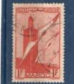 Timbre Maroc Oblitr / 1939 / Y&T NPA44.