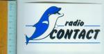 RADIO CONTACT - Autocollant // radio // dauphin