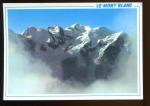 CPM neuve 74 CHAMONIX au lever du Soleil le Mont Blanc merge des Nuages 