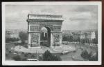 CPSM 75 PARIS L'Arc de Triomphe et la Place de l'Etoile