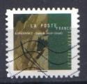France 2021 - YT A 1970 - "Dans le cercle" de Kandinsky, dtail - Barre verte