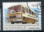 Timbre Rpublique du MOZAMBIQUE 1980  Obl  N 738  Y&T  Bus Autocars