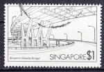 SINGAPOUR - 1985 - Pont  - Yvert 454 Oblitr
