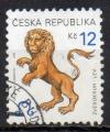REPUBLIQUE TCHEQUE N° 268 o Y&T 2001 Signe du zodiaque (Lion)