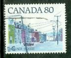 Canada 1978 Y&T 670 oblitr Timbre courant - Rue ville cte atlantique