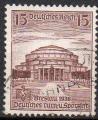 1938 - Deutsches Reich - Mi N 668 - 15 Pf brun-lilas Jahrhundert-Halle