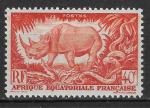 AEF - 1947 - Yt n 210 - N** - Rhinocros 30c