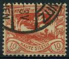 Pologne, Haute Silsie : n 34 oblitr anne 1921