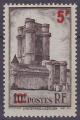 Timbre neuf ** n 491(Yvert) France 1941 - Le donjon de Vincennes surcharg
