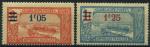 France, Guadeloupe n 93 et 94 x anne 1924