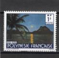 Timbre Neuf Polynsie Franaise / 1988 / Y&T N321 / Paysages Polynsie.