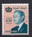 MAROC - 1981 - Roi Hassan II -  Yvert 912 oblitr