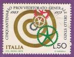Italia 1973.- 50 Aniversario. Y&T 1143º. Scott1 1107º. Michel 1408º.