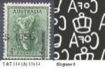 Australie Y&T 114 (A)    M 144    Sc 172    Gib 188