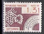 France pro 1987; Y&T n 194; 1,31F mois de  septembre