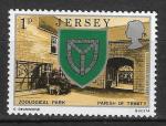 JERSEY - 1971 - Yt n 126 - N* - Armoiries paroisses : Trinity