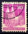 Timbre ALLEMAGNE  Bizne Anglo - Amricain 1948  Obl    N 64   Y&T
