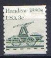 Etats Unis 1983 - USA  - YT 1470 - Sc 1898 - transports - Draisine manuelle
