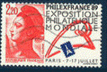 France 1988 - YT 2524 - oblitr - Philexfrance 89