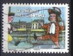  timbre FRANCE 2011- YT A 566 - fetes et traditions theatre de cabotans 