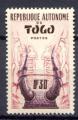 Timbre TOGO 1957 Neuf  **  N 261 Y&T