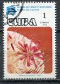 Timbre  CUBA   1978  Obl  N  2054    Y&T   Fleurs  Cactus