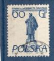 Timbre Pologne Oblitr / 1955 / Y&T N808.