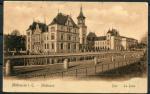 Rhone and Rhine Canal and Post, Mulhausen, Alsace Lorraine, Germany timbre 10pf 