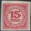 Autriche - 1919-21 - Y & T n 95 Timbre-taxe - MNH