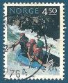 Norvge N1081 Rafting sur la Sjoa oblitr