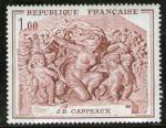 **   FRANCE     1,00 F   1970  YT- 1641  " Carpeaux - Triangle de Flore "   **