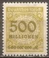allemagne (empire) - n 305  neuf** - 1923