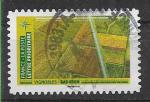 2021 FRANCE Adhesif 1942 oblitr, cachet rond,  paysage, Bas-Rhin