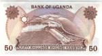 **   OUGANDA     50  shillings   1985   p-20    UNC   **
