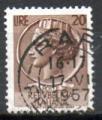 Italie Yvert N715 Oblitr 1955 Monnaie Syracusienne 20