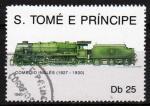 SAO TOME ET PRINCIPE N 1000 o Y&T 1990 Locomotives (G-B 1927-1930)