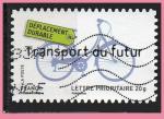 France Oblitr Yvert N4206 Adhsif N184 Bicyclette transport futur 2008