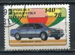 Timbre Rpublique de MADAGASCAR  1992  Obl  N 1141  Y&T  Voiture