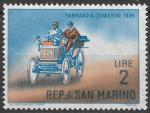 SAINT MARIN - 1962 - Yt n 528 - N** - Automobile Panhard et Levassor 1895